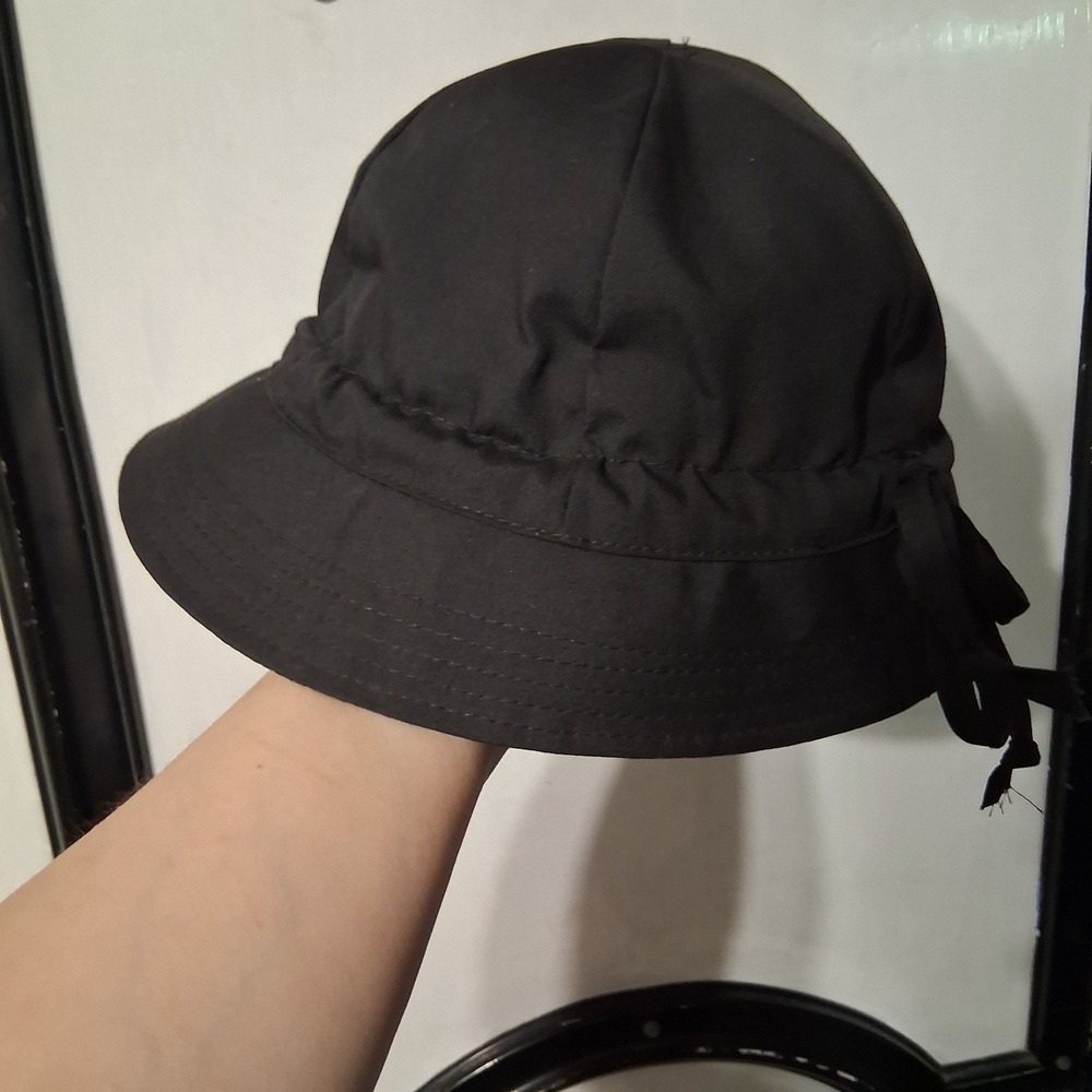 Vintage London Fog Ladies Hat Black USA EVC